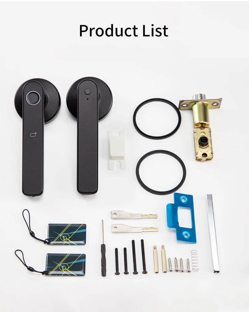 Tuya Smart Fingerprint Door Lock &ndash; Biometric Keyless Entry