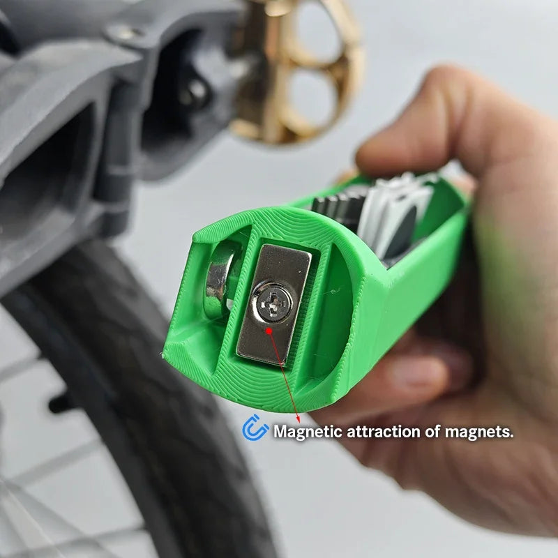 Магнитная рама Brompton с скрытым ящиком для инструментов и ключом, монтажный комплект