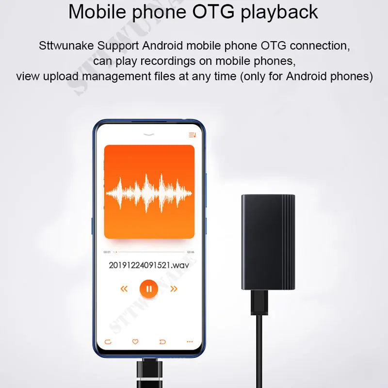 STTWUNAKE L1 Voice Recorder &ndash; Ultra Long Battery Life