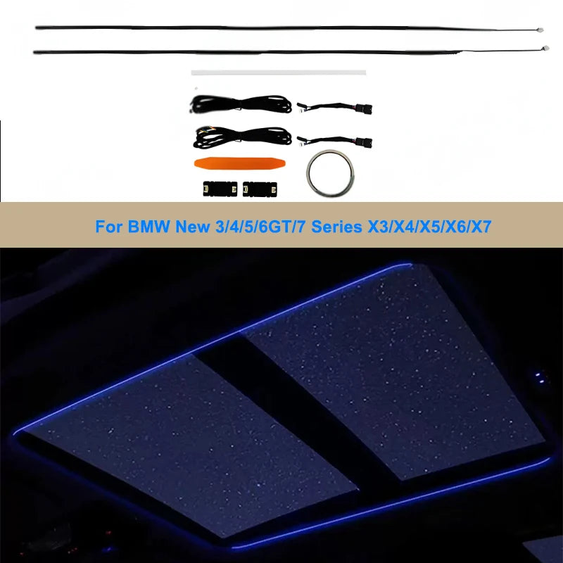 BMW Luce Ambientale a LED per Tettuccio Apribile ABS per G20 G30 G05 Serie 3-5 X3 X4 X5 X6 X7