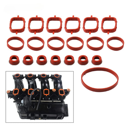 Intake Manifold Gasket Kit for BMW N52 N54 N55 M57 325i 330i by InterCyprus Trading Ltd