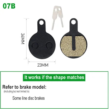 8Pairs Shimano M9000 Resin Disc Brake Pads &ndash; Durable Stop 8pairs 07B