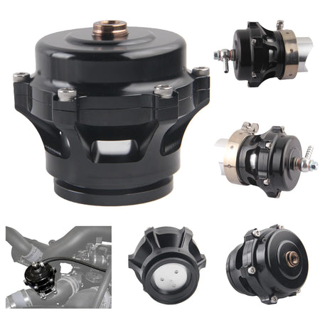 50mm Aluminum Blow Off Valve With Weld Flange And Tunable Springs by InterCyprus Trading Ltd