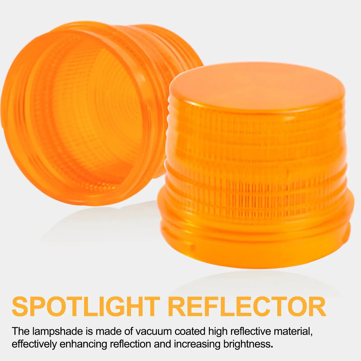Magnetic Base LED Amber Emergency Strobe Light Car Roof Flashing Hazard Warning Light 12V/24V Vehicle Safety Beacon Lamp by InterCyprus Trading Ltd