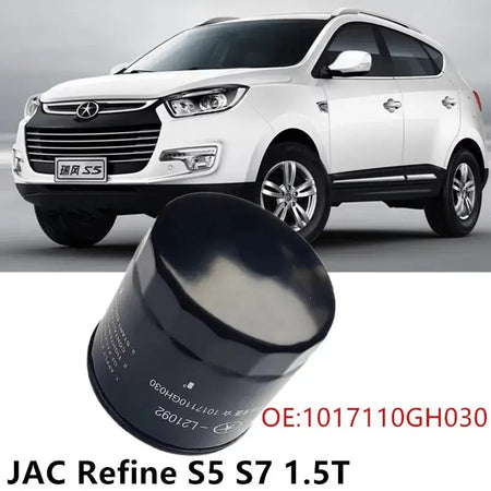 Car Oil Filter Element For JAC Refine A60 1.5T (2016-2020) M4 S71.5T (2018-2019) S5 1.5T (2014-2021) S7 1.5 T OEM 1017110GH030 by InterCyprus Trading Ltd