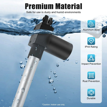 6000N 500mm Electric Linear Actuator &ndash; IP44 Waterproof