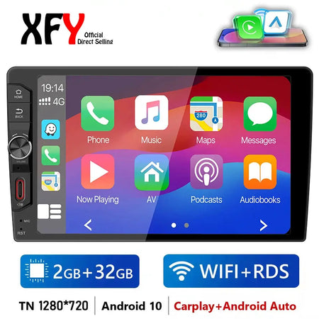 Android 15 Car Stereo 9 Inch Head Unit With QLED Screen, GPS by InterCyprus Trading Ltd