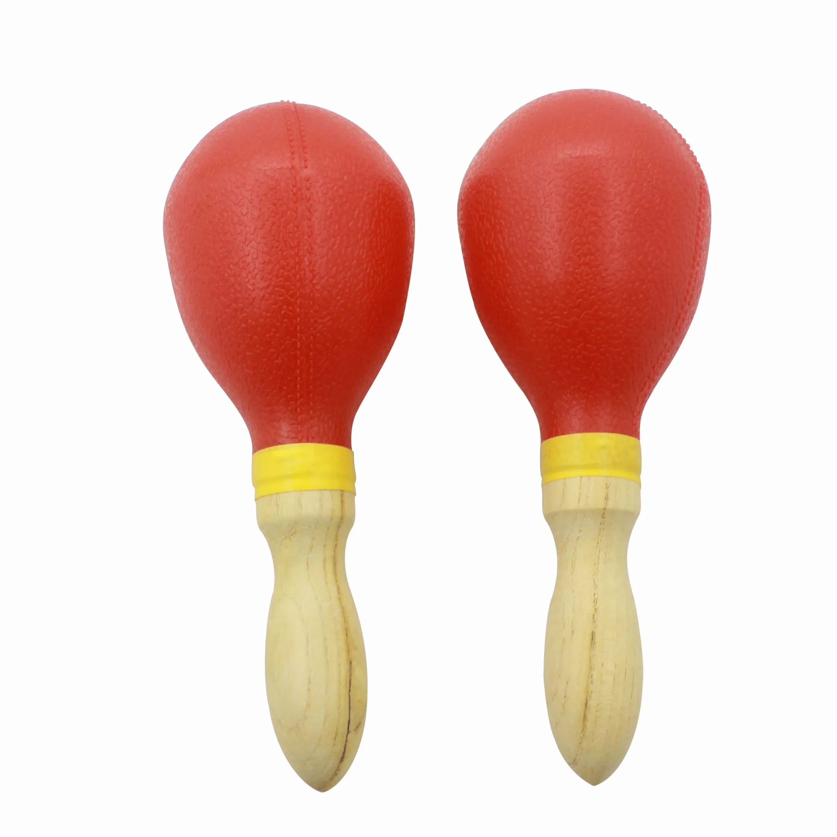 Orff Rattles Sand Hammer Percussion Instrument - Music Gift Red