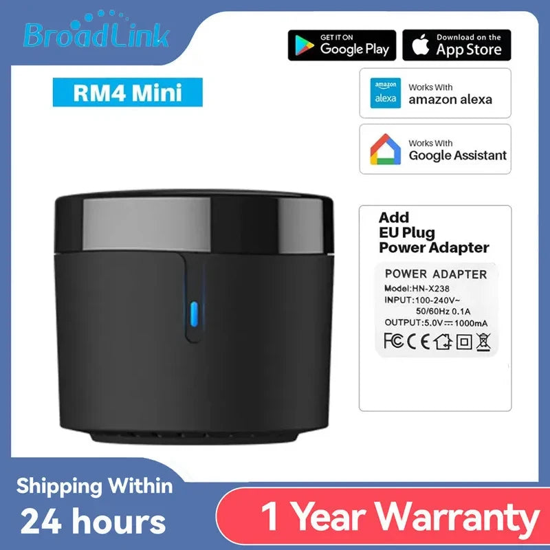 Controler inteligent IR cu Wifi și adaptor USB pentru Google Home și Alexa