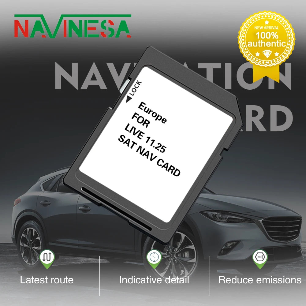 Carminat Live 11.25 8201753027 - Europe 2024 Map Card