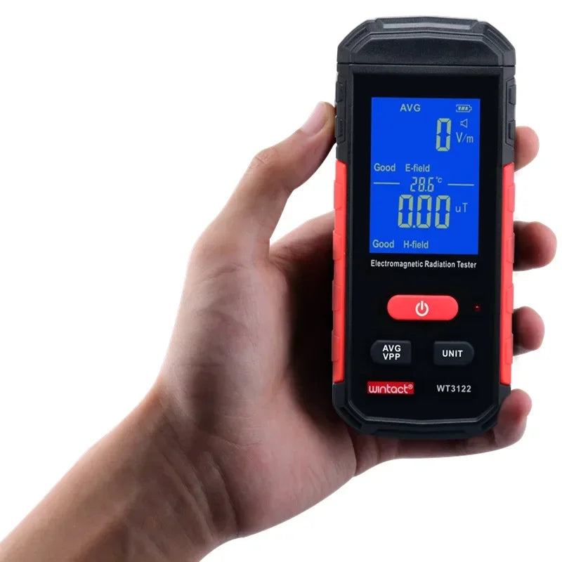 WT3122 Geiger Counter &ndash; Portable EMF Meter With Alarm