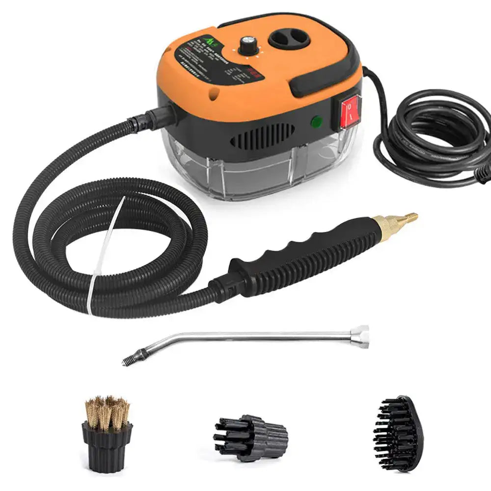 Portable Handheld Steam Cleaner High Temp For Kitchen Car orange / 220 V