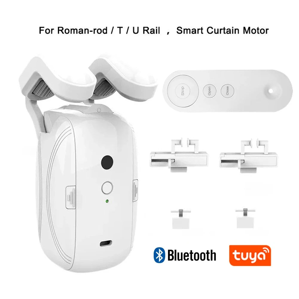 Smart Electric Curtain Motor with Voice Control 1 Motor -BLE V2