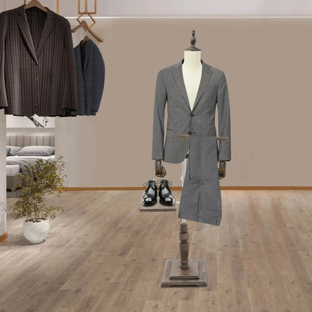 Male Clothing Store Display Racks &ndash; Height Adjustable