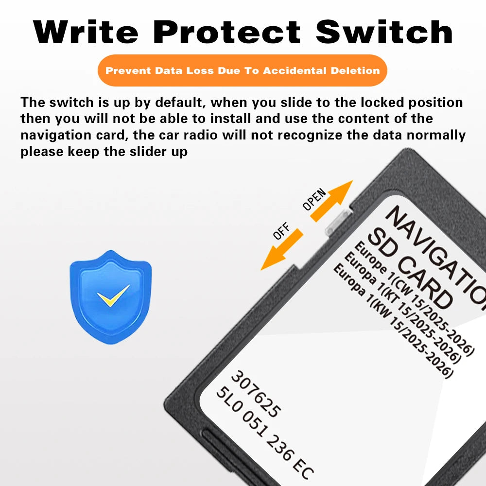 32GB Navigation MIB2 Discover Media2 GPS &ndash; High-Speed Data Transfer for Skoda Vehicles