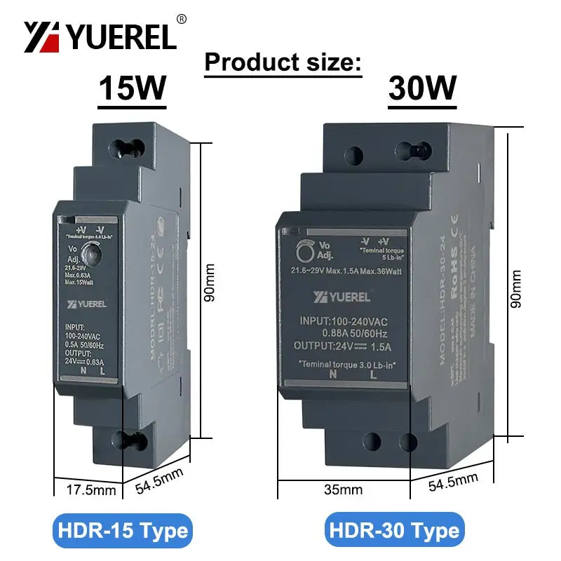 Ultrathin Rail Type Transformer | Efficient &amp; Versatile Power Supply Solutions