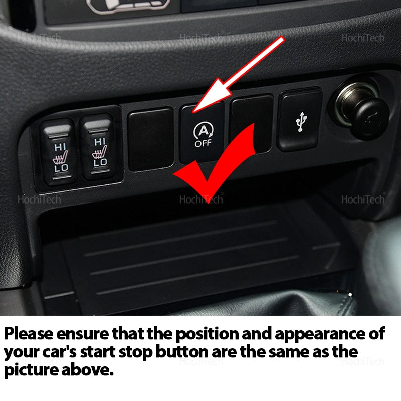 Start-Stopp Schalter mit Stecker-Kabel für Mitsubishi Triton L200 KJ KK KL 2015-2023