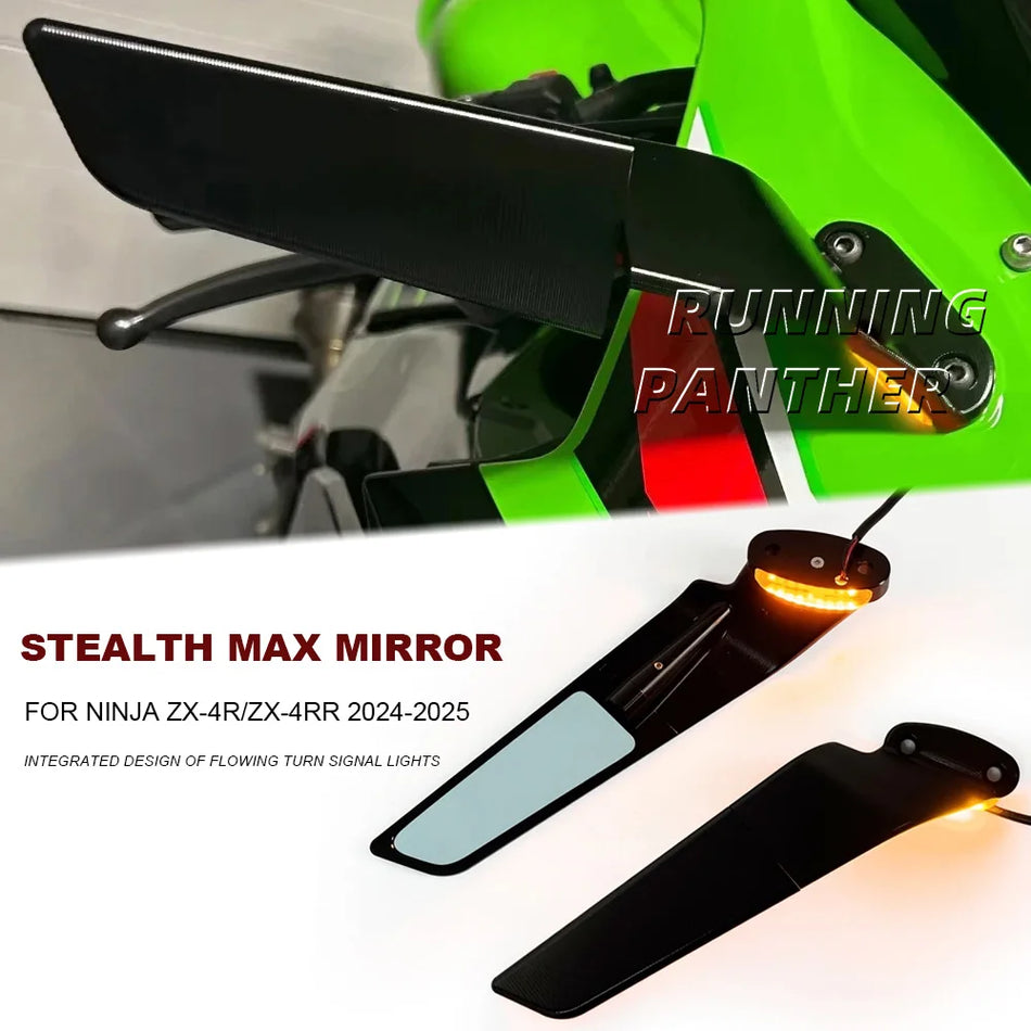 Aizmugures skata spogulis ar LED pagrieziena signālu Kawasaki ZX-4R/ZX-4RR 2024-25