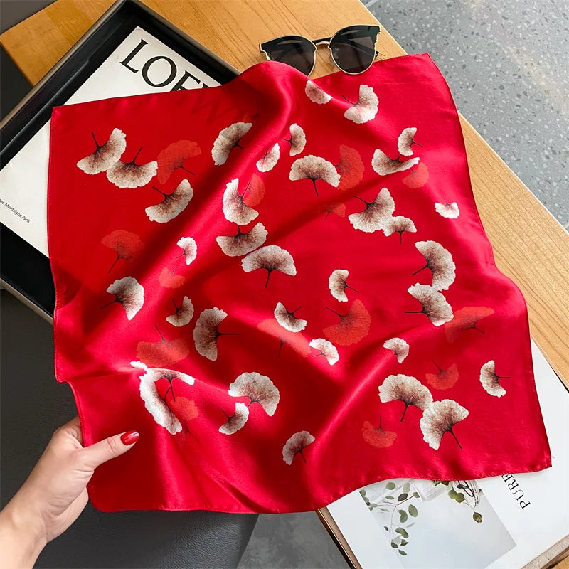 ZKVSC Silk Satin Scarf &ndash; Luxurious Elegance for Every Season