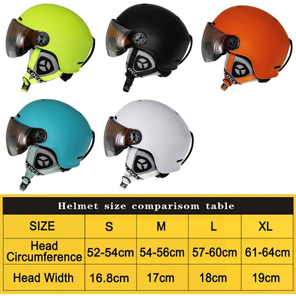 LOCLE Ultralight Ski Helmet &ndash; Safe And Comfortable Fit