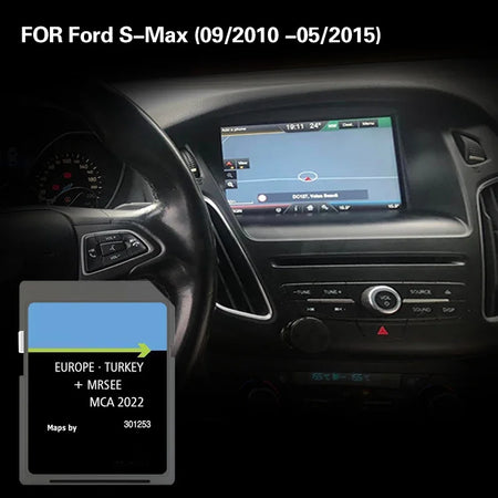 MCA 2022 Ford S-Max 2010-2015 &ndash; Europe Maps SD Card CHINA / for S-Max 2010-2015