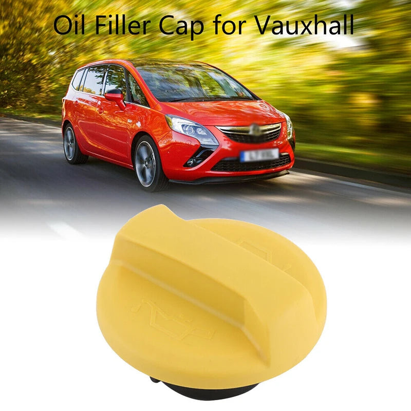 Motoröl Einfüllstutzen für Vauxhall Signum Kunststoff Gelb Robuster Ersatzdeckel