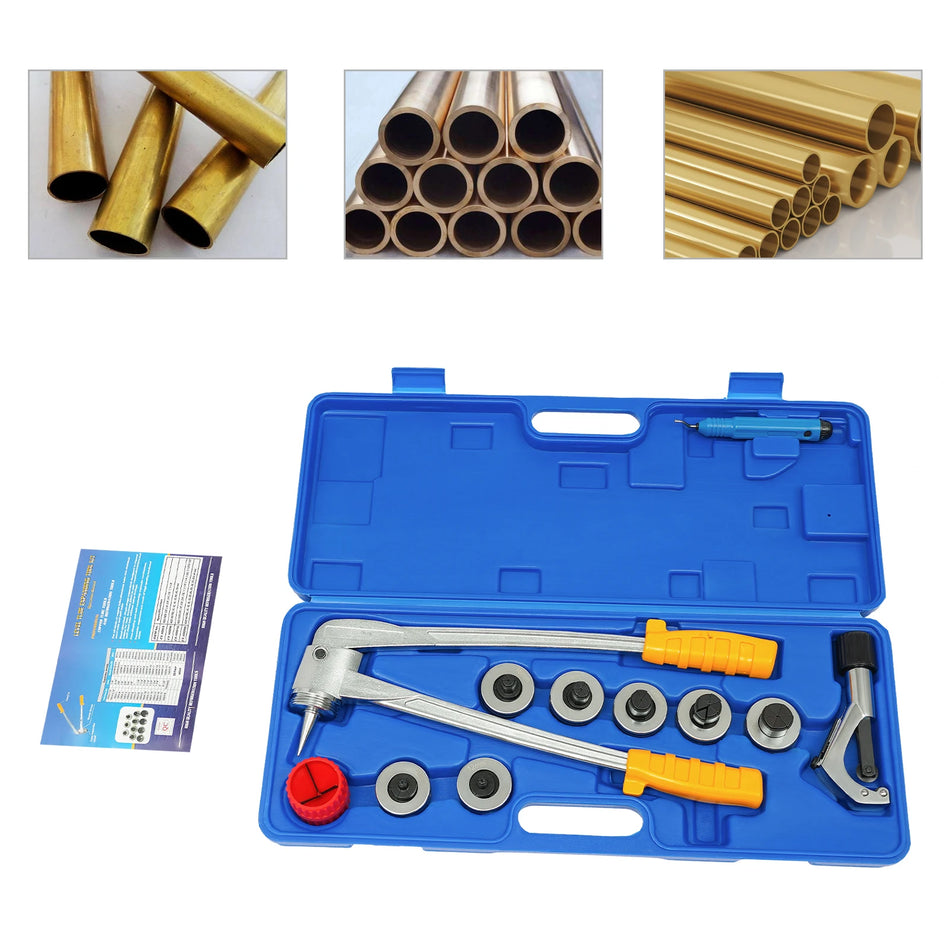 Manual Tube Expander Set - Wide 0.4 To 1.1 Inch Range