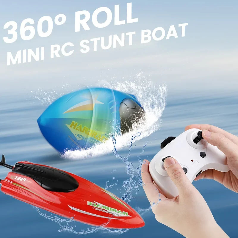 Mini RC Boat 2.4G &ndash; 360 Degree Stunt Capability Waterproof