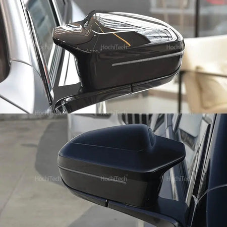 Rearview Exterior Side Mirror Caps for BMW X3 G45 2025-2027 Left Hand Drive Side Mirror Caps Bright Black Sticker by InterCyprus Trading Ltd
