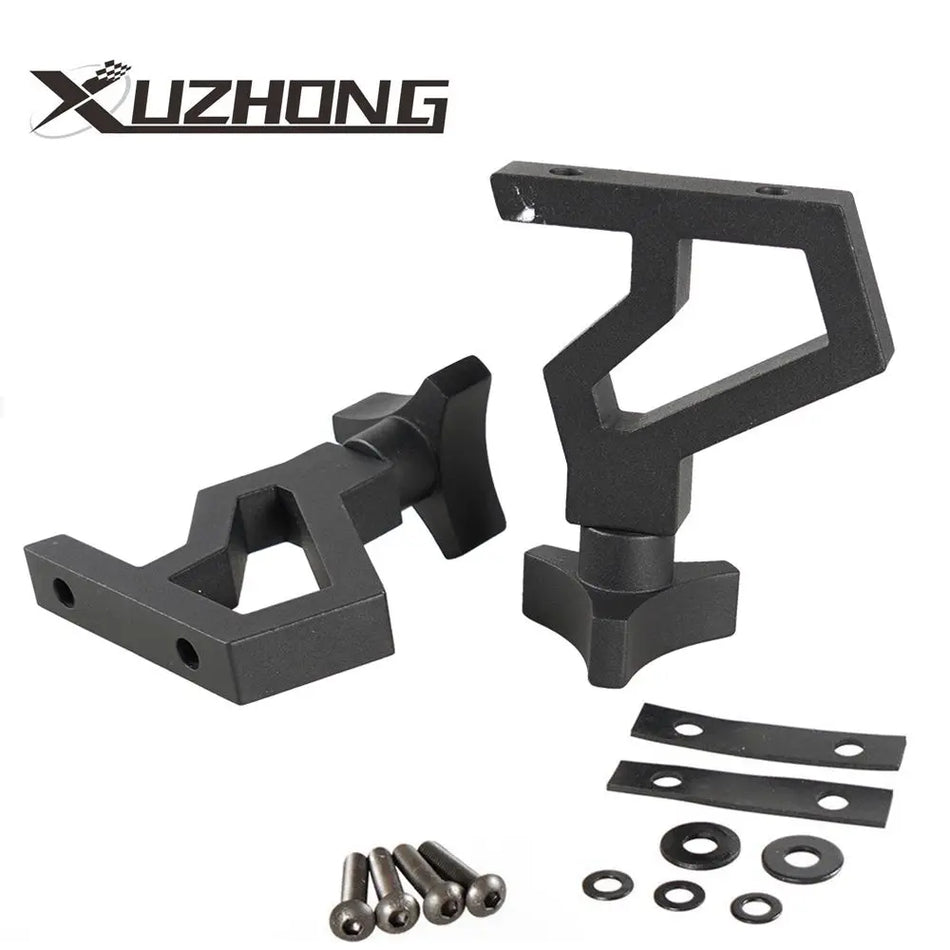 Jack Mount Bracket for Jeep Wrangler JK, Adjustable Aluminum Tube Mount, 2007-2018