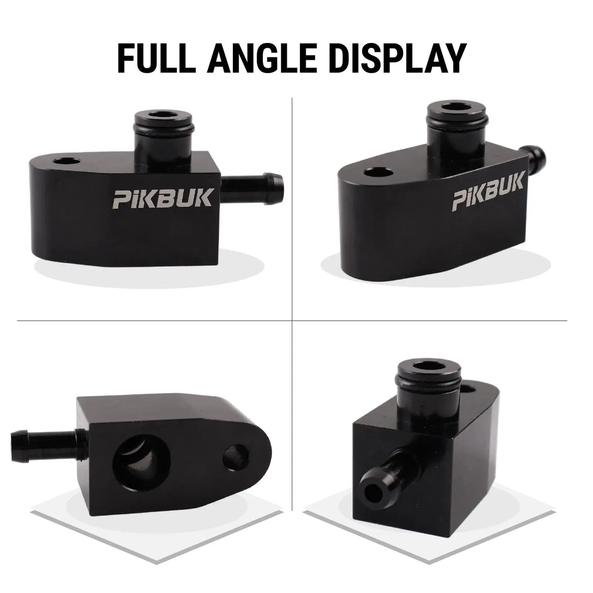 PIKBUK Boost Gauge Tap Adaptor For Peugeot 308 & Mini R56/57 Cooper And Citroen DS 5 1.6T Engine Aluminum by InterCyprus Trading Ltd