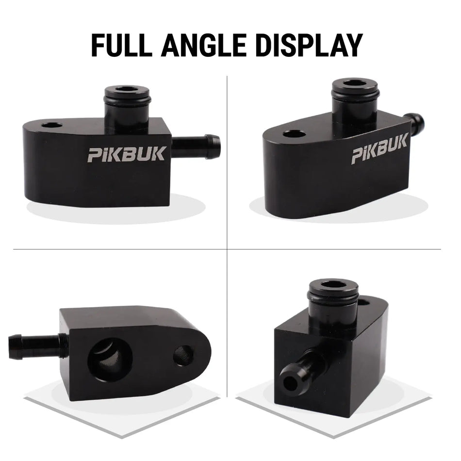 PIKBUK Boost Gauge Tap Adaptor For Peugeot 308 & Mini R56/57 Cooper And Citroen DS 5 1.6T Engine Aluminum by InterCyprus Trading Ltd