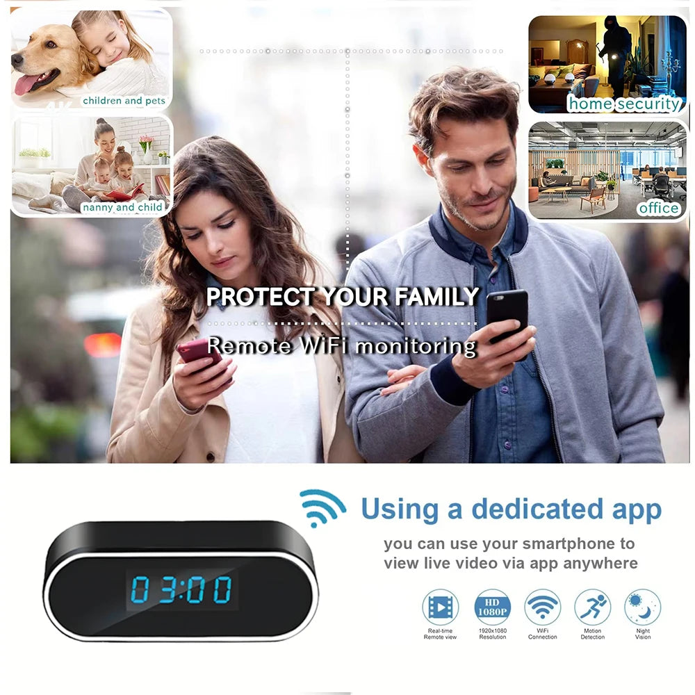 Erilles HD4K Mini Camera &ndash; WiFi Night Vision and Motion Detection