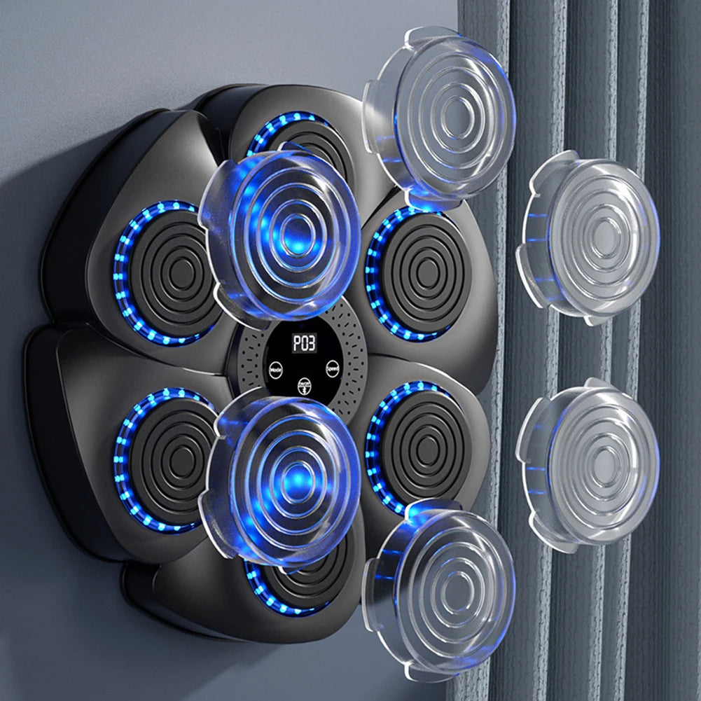 Smart Music Boxing Machine - Bluetooth Enabled Wall Target