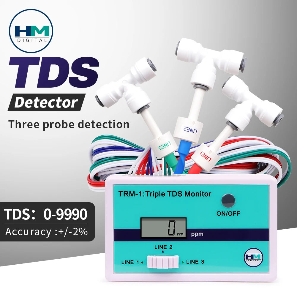 Online Water Quality Tester EC TDS Meter - Dual EC TDS TRM1 TDS Monitor