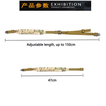 Tactical 2 Point Rifle Sling &ndash; Ultra Lightweight Design
