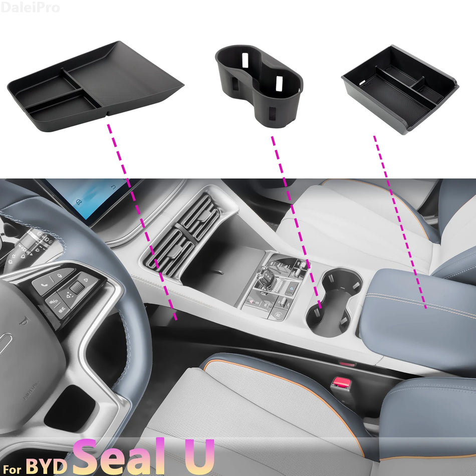 BYD Seal U Song Plus Armrest Console Storage Cup Holder