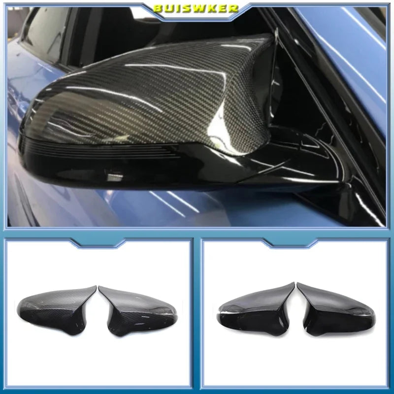 Capas de Espelhos Laterais em Fibra de Carbono para BMW F80 M3 F82 M4