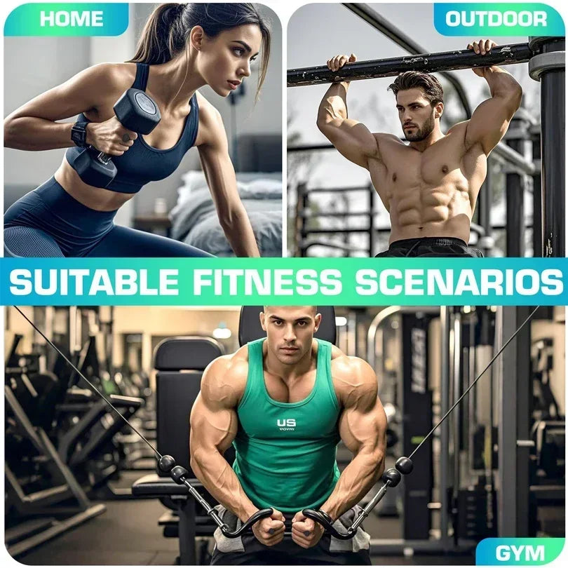 2Pcs Grip Strengthener Fingerless Weight Lifting Gloves for Bodybuilding &amp; Fitness