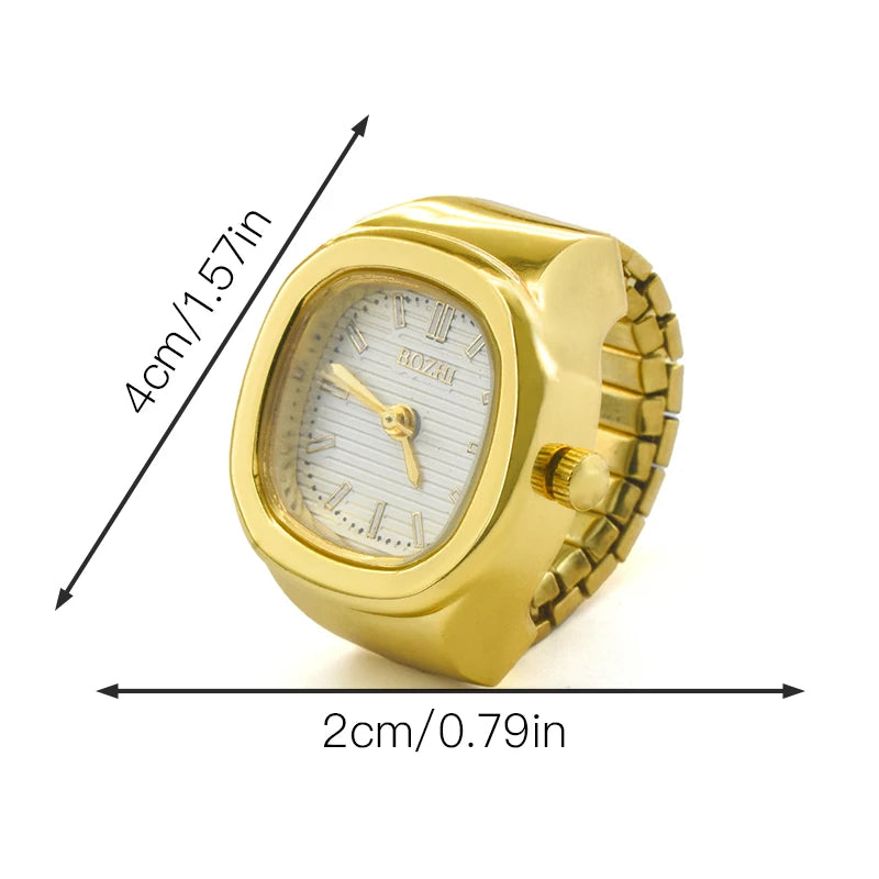 Ring Quartz Watch &ndash; Elegant Design for Couples