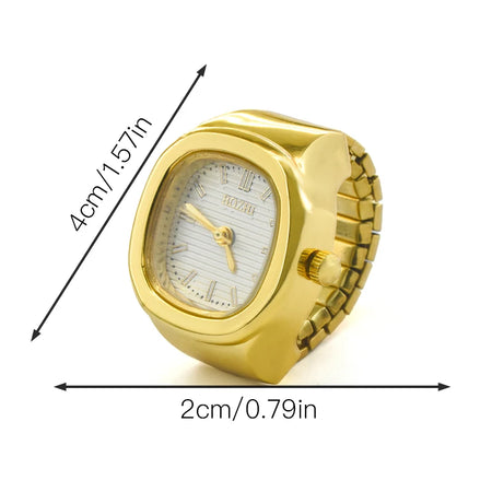 Ring Quartz Watch &ndash; Elegant Design for Couples