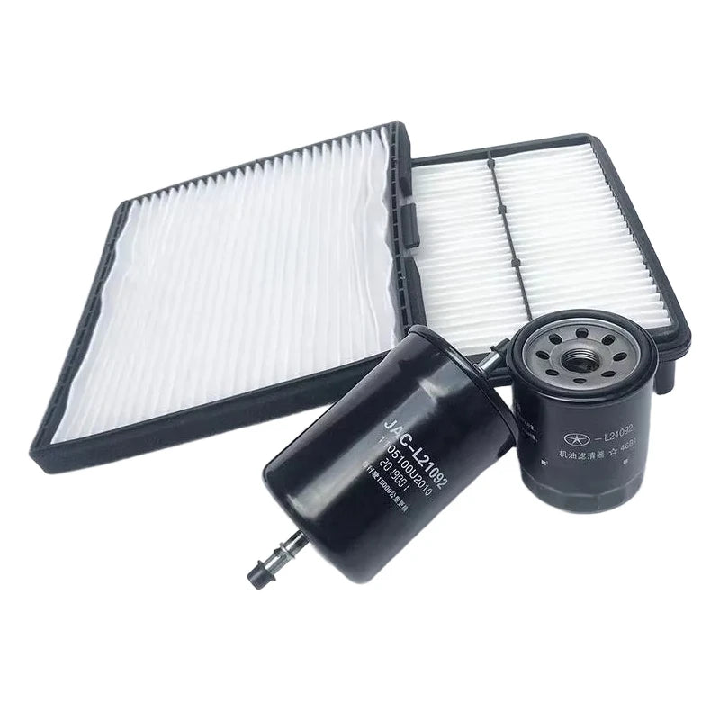 Engine Air Oil AC Fuel Filter Set for JAC J5 J6 1109120U2010 by InterCyprus Trading Ltd