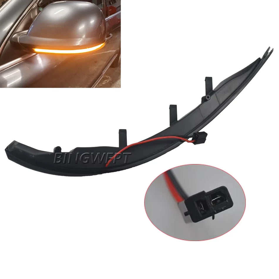 Lampa de semnalizare cu LED dinamic pentru oglinda laterală pentru Volkswagen Touareg I MK1 7L