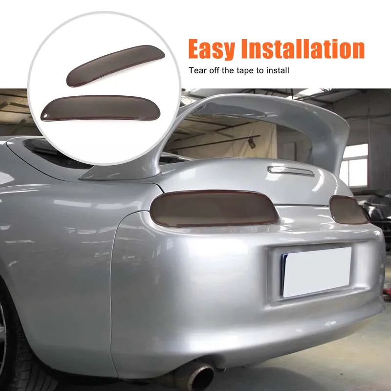 ABS черная крышка заднего фонаря для Toyota GR Supra 1993-2002