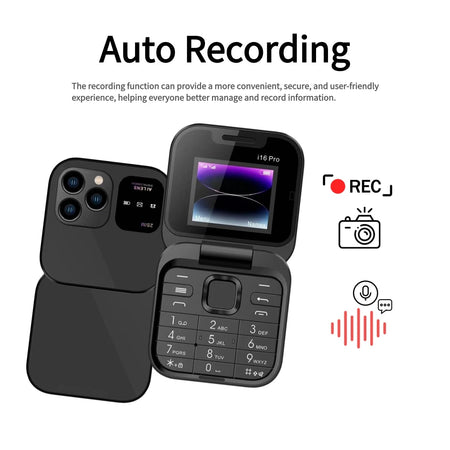 Supper Mini Flip Pocket Size Senior Phone &ndash; Magic Voice