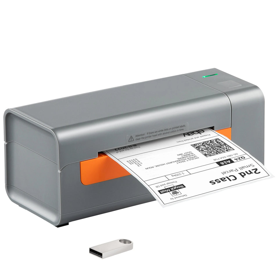 4x6 Thermal Label Printer Automatic Recognition