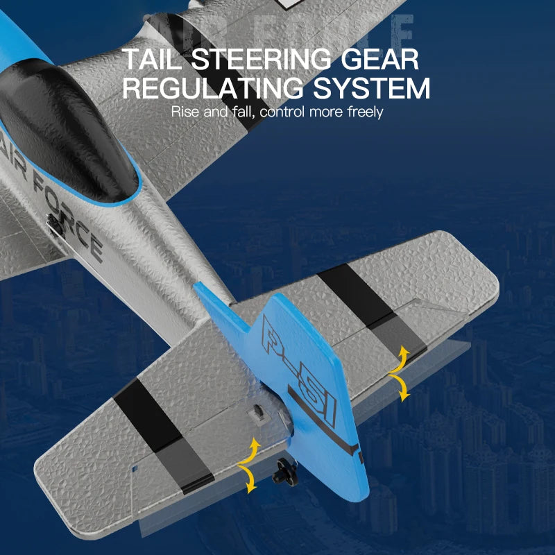 P51 RC Fighter Plane Mustang Edition &ndash; Durable EPP Foam