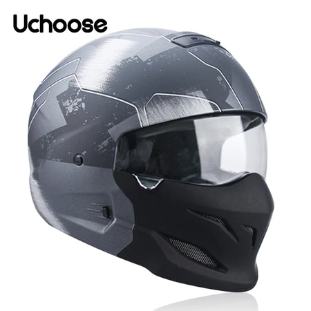Scorpion Detachable Multi-purpose Full Face Helmet - Predator Design