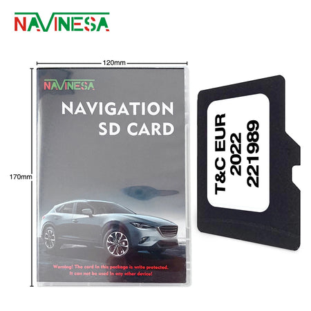 Car Navigation Update EU Map 8GB Card &ndash; Europe Map Update for Opel T-C 2022