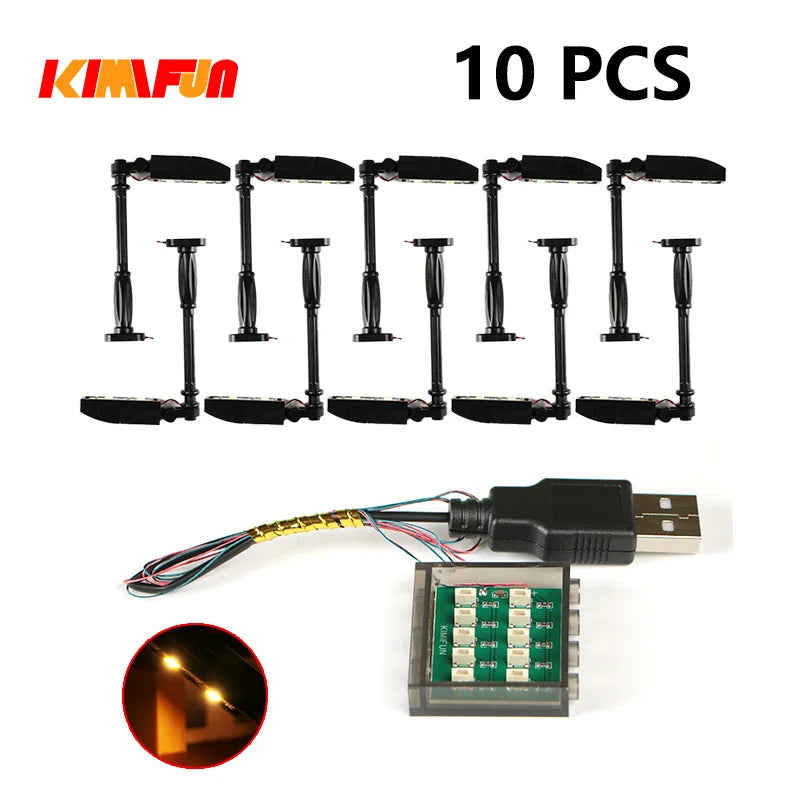 10Pcs 0.8mm RGB LED Blocks &ndash; Lego Compatible Blocks